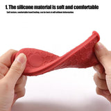 4PCS Silicone Hot Handle Holder and Silicone Auxiliary Handle Holder Iron Pan Handle Covers Pot Holder Handle Kitchen Gadget