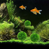 Artificial Aquarium Plants Green Seaweed Balls Simulation Seaweed Landscape Water Weeds Ornament for Fish Tank Decoration