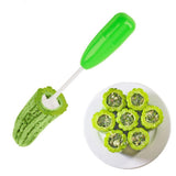 4PCS/Set Veggie Corkscrew Replaceable Vegetable Spiral Cutter Digging Tool with Replaceable Head Kitchen Gadget - Close-Up Angle
