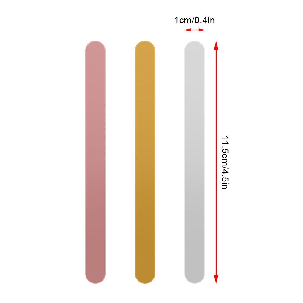 50PCS Acrylic Popsicle Sticks Reusable Cakesicle Sticks Party Favors for DIY Ice Cream Popsicle