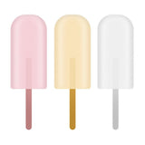 50PCS Acrylic Popsicle Sticks Reusable Cakesicle Sticks Party Favors for DIY Ice Cream Popsicle - Rear View