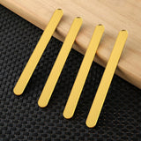 50PCS Acrylic Popsicle Sticks Reusable Cakesicle Sticks Party Favors for DIY Ice Cream Popsicle - Close-Up Angle