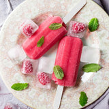 50PCS Acrylic Popsicle Sticks Reusable Cakesicle Sticks Party Favors for DIY Ice Cream Popsicle - Low Angle