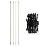 Chimney Cleaning Brush Chimney Sweeping Tool and Rods Kit Duct Clean Kit Cleaning Tool