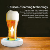 Beer Frother Ultrasonic Beer Foamer Beer Foam Maker for Family Parties Bars