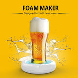 Beer Frother Ultrasonic Beer Foamer Beer Foam Maker for Family Parties Bars