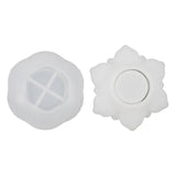 Flower Resin Mold Candle Holder Mold Silicone Mold for DIY Jewelry Box Candy Box Home Table Decor