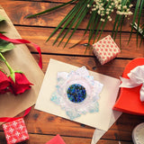 Flower Resin Mold Candle Holder Mold Silicone Mold for DIY Jewelry Box Candy Box Home Table Decor