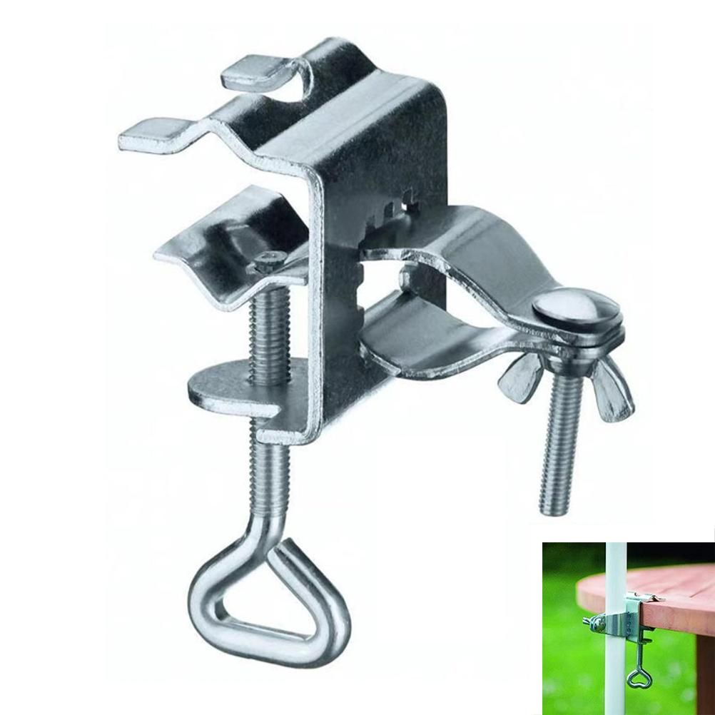 Balcony Umbrella Holder Parasol Table Clamp Patio Beach Umbrella Holder for Parasols 24mm-32mm Diameter