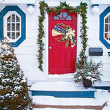 Front Door 16 in Wreaths for Independence Day Memorial Patriotic and 4th of July Veterans Day American Floral Vines Garland Ornaments
