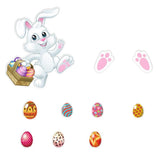 15 Pieces Easter Bunny Refrigerator Magnets Fridge Magnet Sticker Bunny Easter Egg Magnet Sticker Easter Home Kitchen Decoration