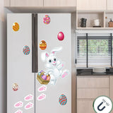 15 Pieces Easter Bunny Refrigerator Magnets Fridge Magnet Sticker Bunny Easter Egg Magnet Sticker Easter Home Kitchen Decoration - Extra Image