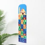 Ramadan Hanging Calendar Countdown Calendar Hanging Bag Wall Calendar Storage Bag