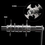 Manual Ice Crusher Portable Hand Crank Manual Household Ice Shaver Machine Kitchen Tool - Low Angle