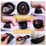 12 Pcs Hydroponics Pots with 10 Pcs Plant Labels Hydroponics Mesh Pot Black Growing Net for Hydroponics Supplies