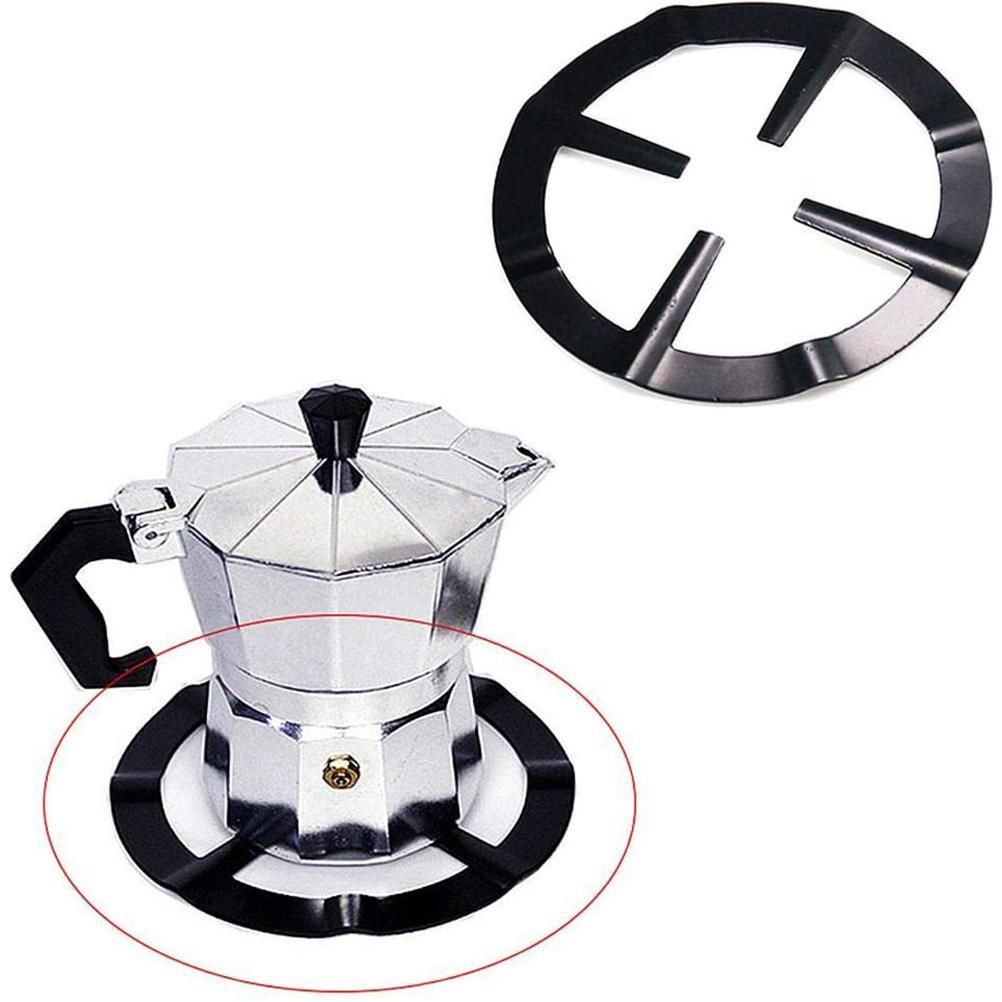 Moka Pot Stove Stand Steel Coffee Pot Holder Gas Range Support Ring Grate Gas Hob Rack Kitchen Accessories