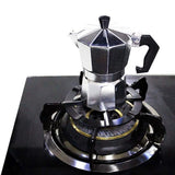 Moka Pot Stove Stand Steel Coffee Pot Holder Gas Range Support Ring Grate Gas Hob Rack Kitchen Accessories