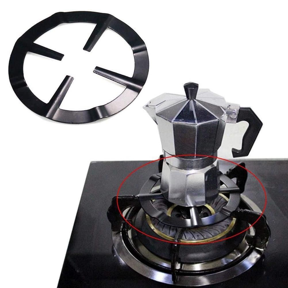 Moka Pot Stove Stand Steel Coffee Pot Holder Gas Range Support Ring Grate Gas Hob Rack Kitchen Accessories
