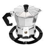 Moka Pot Stove Stand Steel Coffee Pot Holder Gas Range Support Ring Grate Gas Hob Rack Kitchen Accessories