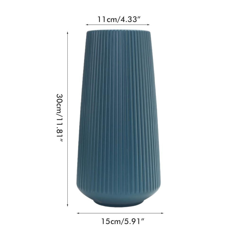 Plastic Flower Vase Modern Decorative Flower Vase for Home Living Room Table Decor