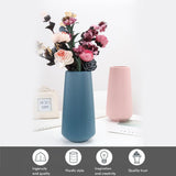 Plastic Flower Vase Modern Decorative Flower Vase for Home Living Room Table Decor
