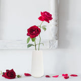 Plastic Flower Vase Modern Decorative Flower Vase for Home Living Room Table Decor - 45-Degree Angle
