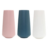 Plastic Flower Vase Modern Decorative Flower Vase for Home Living Room Table Decor