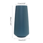 Plastic Flower Vase Modern Decorative Flower Vase for Home Living Room Table Decor