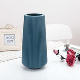 Plastic Flower Vase Modern Decorative Flower Vase for Home Living Room Table Decor