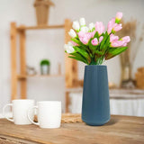 Plastic Flower Vase Modern Decorative Flower Vase for Home Living Room Table Decor