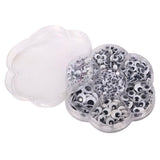 500 Pieces Plastic Doll Eyes Stickers Round Wiggle Eyes Self Adhesive Googly Eyes for Scrapbooking DIY Crafts Doll Supplies