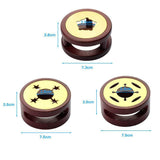 Retro Sealing Wax Furnace Stove Melting Furnace Wax Sealing Stamp Craft Gift - Side View