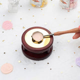 Retro Sealing Wax Furnace Stove Melting Furnace Wax Sealing Stamp Craft Gift - Close-Up Angle