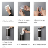 Cup Dispenser Water Cooler Cup Holder Wall Mount Cup Dispenser for Home Office