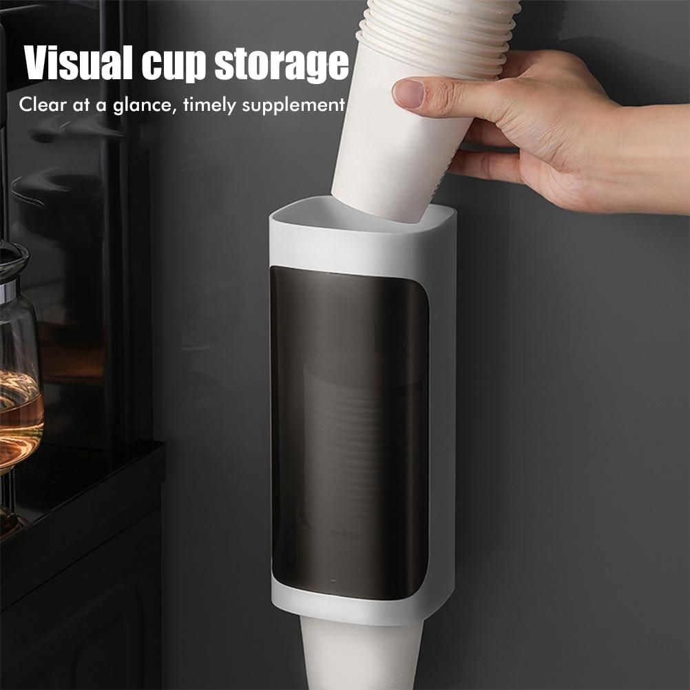 Cup Dispenser Water Cooler Cup Holder Wall Mount Cup Dispenser for Home Office