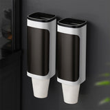 Cup Dispenser Water Cooler Cup Holder Wall Mount Cup Dispenser for Home Office - Extra Image