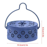 Hollow Mosquito Repellent Incense Holder Mosquito Repellent Incense Coil Container for Bedroom Office Study Multifunctional Box
