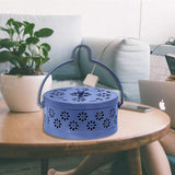 Hollow Mosquito Repellent Incense Holder Mosquito Repellent Incense Coil Container for Bedroom Office Study Multifunctional Box - 45-Degree Angle