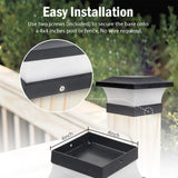 Solar Column Headlight IP65 Waterproof Outdoor Wall Light Fence Light Coffee Garden Light for Household Public Garden Courtyard
