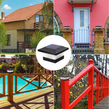 Solar Column Headlight IP65 Waterproof Outdoor Wall Light Fence Light Coffee Garden Light for Household Public Garden Courtyard