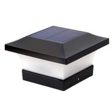Solar Column Headlight IP65 Waterproof Outdoor Wall Light Fence Light Coffee Garden Light for Household Public Garden Courtyard - Extra Image