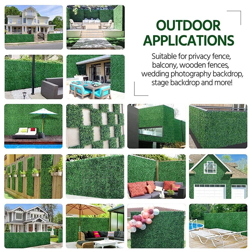 Artificial Green Plant Simulation Green Grass Home Wall Decoration Hotels Cafes Backdrops