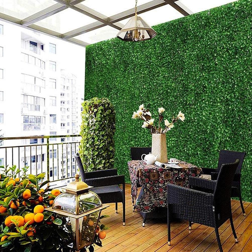 Artificial Green Plant Simulation Green Grass Home Wall Decoration Hotels Cafes Backdrops