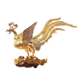 Antique Gold Phoenix Incense Incense Stick Holder Zinc Alloy Aromatherapy Furnace Home Decor