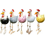 Garden Decoration Ceramic Chicken Hilde Decoration Animal Figurine Ornament for Home Decorative Craft - Extra Image