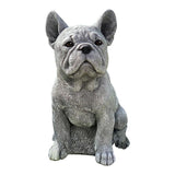 Garden Dog Statue Ornament Realistic Resin Animal Sculpture for Outdoor Decoration Dog Lover Gift