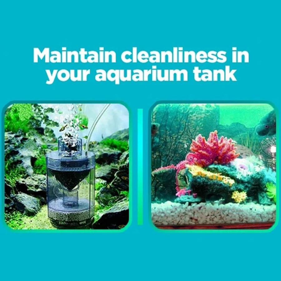 Fish Poop Collector Fish Tank Waste Collector Automatic Filter Aquarium Cleaning Tool