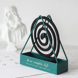 Triangular Mosquito Coil Holder Suspended Mosquito Coil Frame Elegant Home Decoration for Various Styles