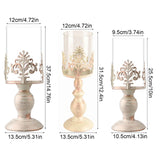 European Creative Iron Candlestick Candlestick Crafts Ornaments Home Table Romantic Candlestick Ornaments