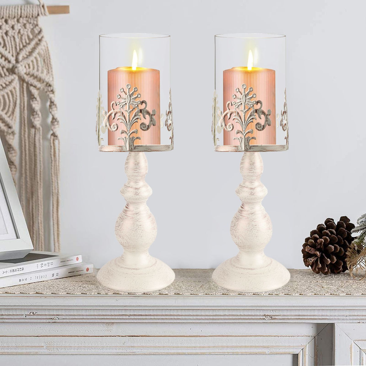 European Creative Iron Candlestick Candlestick Crafts Ornaments Home Table Romantic Candlestick Ornaments